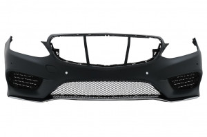 Difuzor Bara Spate Cu Ornamente Tobe Negre compatibil cu Mercedes W212 E-Class Facelift 2013-2016 pentru Bara Spate Standard - Img 6