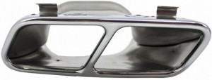Difuzor Bara Spate Editie Neagra cu Ornamente Evacuare Compatibil cu MERCEDES A-Class W176 2012-2018 A45 Facelift Design - Img 5