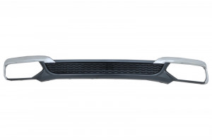 Difuzor Bara Spate Evacuare Dubla compatibil cu BMW 7 Series G11 G12 2015-2019 Facelift M760Li Design - Img 2