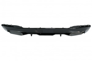 Difuzor Bara Spate Evacuare Dubla cu Eleron Portbagaj compatibil cu BMW 5 Series G30 2016-2019 540 M Performance Design Carbon Look - Img 4
