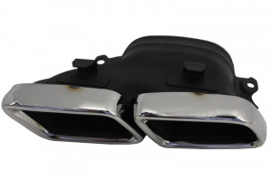 Difuzor Bara Spate si Ornamente Evacuare compatibil cu MERCEDES Benz C217 Coupe S-Class 2014-> A-Design OEM - Img 5