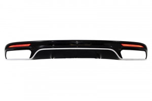 Difuzor Bara Spate si Ornamente Evacuare compatibil cu MERCEDES Benz C217 Coupe S-Class 2014-> S63 A-Design - Img 3