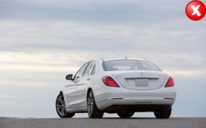 Difuzor Bara Spate si Ornamente Evacuare compatibil cu Mercedes Clasa S W222 Sport Line 2013-2017 S65 Design - Img 2
