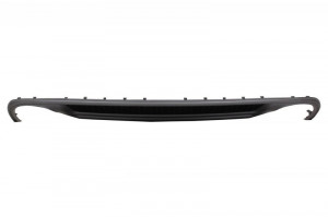 Difuzor Bara Spate si Ornamente toba Carbon Fiber Finisaj Lucios compatibil cu Audi A4 B8 Facelift Sedan/Avant 2012-2015 S-Line Design doar Bara Standard - Img 3