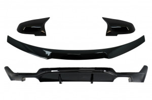 Difuzor Evacuare Dubla cu Eleron Portbagaj si Capace oglinzi compatibil cu BMW 4 Series F32 2013-> M Performance Design