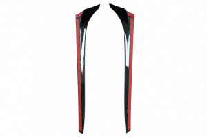 Eleron Luneta Prelungiri Laterale compatibil cu VW Golf 7 2012-2020 Piano Black - Img 5
