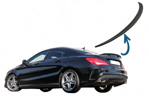 Eleron Portbagaj compatibil cu Mercedes CLA C117 W117 2013-2018 Negru Mat - Img 2