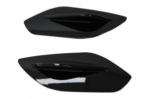 Extensii Laterale Eleron Luneta compatibil cu Mercedes A-Class W176 2012-2018 W177 2018-> GLA SUV X156 2014-2019 H247 2020-> Negru Lucios