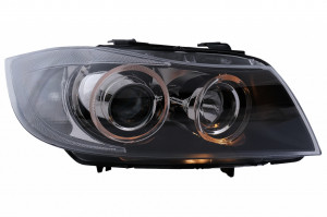 Far Angel Eyes compatibil cu BMW Seria 3 E90 Sedan E91 Touring 2005-2008 Crom PARTE DREAPTA