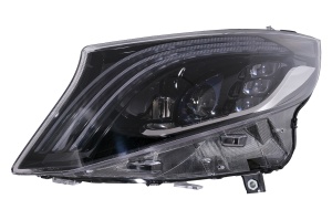 Faruri Full LED compatibil cu Mercedes V-Class W447 2016-2020 Negru - Img 2