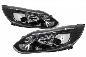 Faruri LED DRL compatibil cu FORD Focus III 2011-2014 Negru