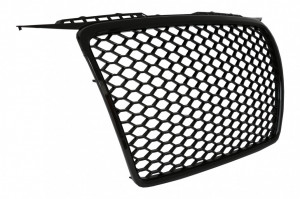 Grila Centrala compatibil cu AUDI A3 8P 2004-2007 RS Design Negru Lucios - Img 3