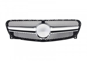 Grila Centrala compatibil cu MERCEDES Benz GLA-Class X156 2014-2016 GLA45 Desing Silver