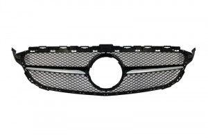 Grila Centrala compatibil cu MERCEDES C-Class W205 S205 C205 A205 2014-2018 C63 Design