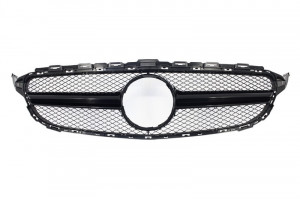 Grila Centrala compatibil cu Mercedes clasa C W205 2014-2018 culoare neagra