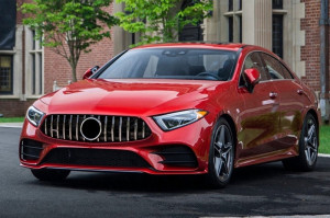 Grila Centrala compatibil cu Mercedes CLS-Class C257 2018-> Panamericana GTR Design Crom - Img 6