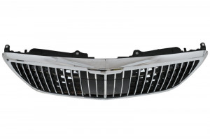 Grila Centrala compatibil cu MERCEDES S-Class W222 X222 2014-> Vertical Desing Crom - Img 3