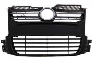Grila Centrala compatibil cu VW Golf 5 V 2003-2008 Negru R32 Design