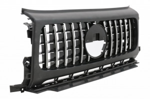 Grila Centrala si Carcasa faruri compatibil cu Mercedes G-Class W464 W463A G63 AMG 2018-> GT-R Panamericana Design - Img 3