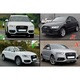 Grile Laterale compatibil cu Audi Q3 8U 2011-2014 RS Design Negru Crom - Img 3