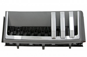 Grile Laterale compatibil cu Land Range Rover Vogue III L322 2002-2012 Autobiography Side Vents Gray Piano Black Edition Design Nou - Img 2