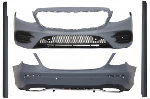 Kit Exterior Complet compatibil cu Mercedes E-Class W213 2016-2019 E43 E53 Sport Line Design