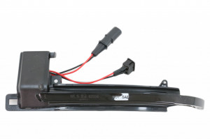 Lampi LED Semnalizare Dinamice compatibil cu Audi A3 8P A4 B8 A5 8T A6 C6 2008-2010 Q3 8U 2011-2017 Fumuriu - Img 4