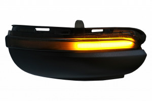 Lampi Semnalizare Dinamica Oglinzi compatibil cu VW Golf 6 2008-2013 Touran 2010-2015 Fumuriu - Img 3