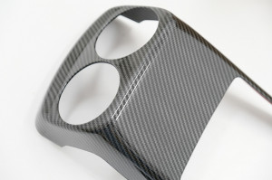 Ornamente interior Consola Centrala Spate compatibil cu Mercedes A-Class W177 (2018->) Carbon - Img 4