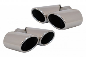 Ornamente tobe compatibil cu Audi Q5 8R 2008-2016 SQ5 Design Crom