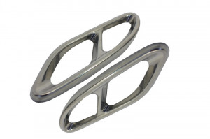 Ornamente tobe compatibil cu sistemul de evacuare Mercedes C-Class W205 S65 E65 GLE W166 X166 GLC W253 Design - Img 4