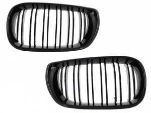 Pachet Bara Fata compatibil cu BMW Seria 3 E46 4D M-technik si Grile Centrale Negru Lucios M Design - Img 4