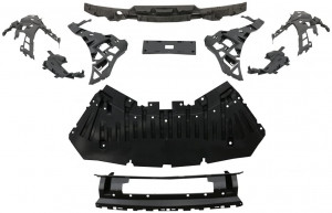 Pachet Exterior compatibil cu Mercedes S-Class W222 2013-2017 S63 Design cu Praguri laterale - Img 5