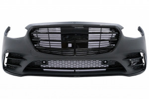 Pachet Exterior compatibil cu Mercedes S-Class W223 Limousine 2020-> S450 Design Night Package - Img 2