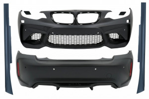 Pachet Exterior Complet compatibil cu BMW Seria 2 F22 F23 Coupe Cabrio 2014-2017 M2 Design