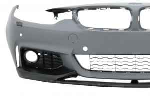 Pachet Exterior Complet compatibil cu BMW Seria 4 F32 F33 2013-2016 M-Performance Design Coupe Cabrio Fara Proiectoare - Img 3