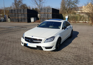 Pachet Exterior Complet compatibil cu Mercedes CLS W218 C218 Sport Line 2011-2018 CLS63 Design - Img 8