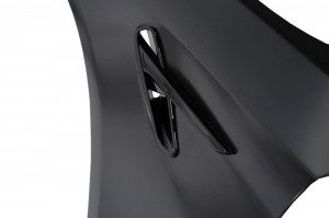 Pachet Exterior cu Aripi Laterale Negru compatibil cu BMW Seria 5 G30 2017-> M5 Design - Img 7