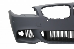 Pachet Exterior cu Difuzor Evacuare Dubla compatibil cu BMW F10 Seria 5 2011-2014 M-Technik Design - Img 3