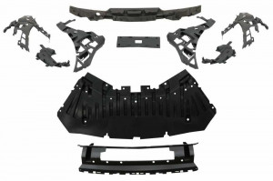 Pachet Exterior cu Ornamente tobe Crom compatibil cu Mercedes S-Class W222 2013-2017 S63 Design - Img 7