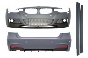 Pachet Exterior M-Performance compatibil cu BMW F30 2011-> evacuare simpla - Img 2