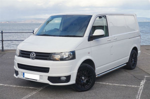 Praguri Trepte laterale compatibil cu VW T5 Transporter Multivan Caravelle 2003-2015 Sportline Design - Img 4