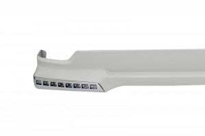 Prelungire Bara Fata compatibil cu TOYOTA Land Cruiser FJ200 2008-2011 Conversie catre Facelift 2012 Alb Perlat - Img 2