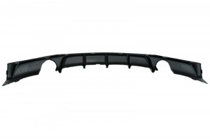 Prelungire Bara Fata si Difuzor Bara Spate cu Evacuare Dubla compatibil cu BMW Seria 3 F30 F31 2011-up M-Performance Design Carbon - Img 6