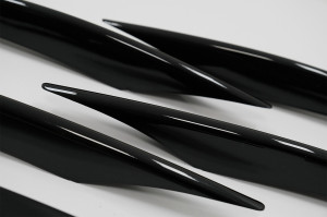 Prelungiri Bara Fata compatibil cu MERCEDES A Class W177 V177 2018-> A45 Design Piano Black - Img 4