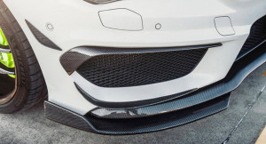 Prelungiri Bara Fata compatibil cu MERCEDES Benz CLA W117 C117 X117 2013-2016 CLA45 A-Design Carbon Film Coating - Img 7