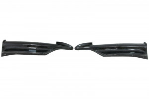 Prelungiri Carbon compatibil cu BMW 3 Series E90 E91 Sedan Touring 2005-2008 pentru Bara Fata M-tech - Img 3