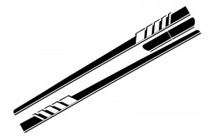 Stickere Laterale Negru Mat compatibil cu MERCEDES C-Class C205 Coupe A205 Cabriolet (2014-) C63 Design