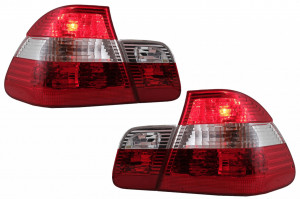 Stopuri compatibil cu BMW Seria 3 E46 Sedan 1998-2001 Rosu & Alb