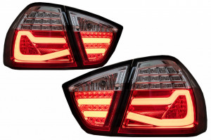 Stopuri compatibil cu BMW Seria 3 E90 Limuzina 2005-2008 Rosu LightBar F30 LCI Design